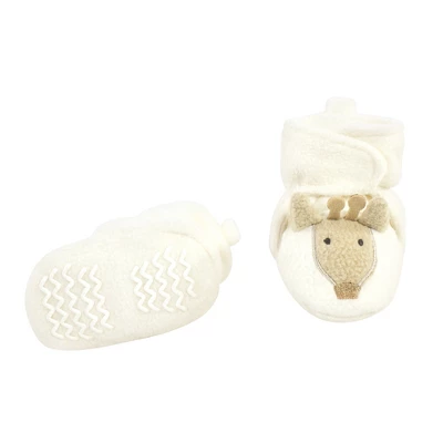 Hudson Baby Unisex Baby Trapper Hat, Mitten And Bootie Set, Giraffe 4 Hudson Baby Unisex Baby Trapper Hat, Mitten And Bootie Set, Giraffe - Image 4