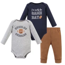 Hudson Baby Infant Boy Long-Sleeve Bodysuits And Pants, Football Huddles Long-Sleeve -Hudson Baby Store GUEST bee8015a 88f4 439c a061 054812246fb4
