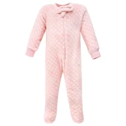 Hudson Baby Infant Girl Plush Sleep And Play, Burgundy Floral -Hudson Baby Store GUEST bffd8ad4 7c5f 4116 a230 3219127eee96