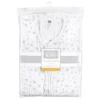 Hudson Baby Unisex Baby Long Sleeve Muslin Sleeping Bag, Wearable Blanket, Sleep Sack, Gray Star