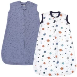 Hudson Baby Infant Boy Premium Quilted Sleeveless Sleeping Bag And Wearable Blanket, Space -Hudson Baby Store GUEST c56ab91a 32f6 4d32 ad8d 53d4f983af18