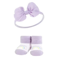 Hudson Baby Infant Girl Headband And Socks Giftset, Purple Mint, One Size -Hudson Baby Store GUEST c69e71be 8b1a 4258 b9b0 c84af4b1e955