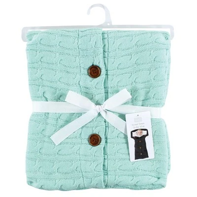 Hudson Baby Unisex Baby Faux Shearling Knitted Baby Lounge Stroller Wrap Sack, Mint, One Size 1 Hudson Baby Unisex Baby Faux Shearling Knitted Baby Lounge Stroller Wrap Sack, Mint, One Size