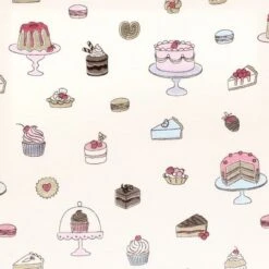 Hudson Baby Infant Girl Changing Pad Cover, Sweet Bakery, One Size