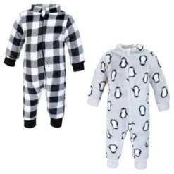 Hudson Baby Unisex Toddler Plush Jumpsuits, Gray Penguin -Hudson Baby Store GUEST cda2726d f7a8 4b9d a3aa 14aae177e70d