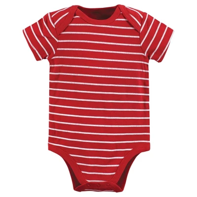 Hudson Baby Infant Boy Cotton Bodysuits, Valentine Heartbreaker 3 Hudson Baby Infant Boy Cotton Bodysuits, Valentine Heartbreaker - Image 3