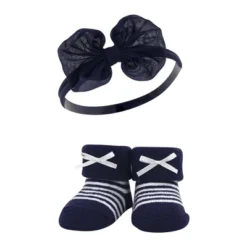 Hudson Baby Infant Girls Headband And Socks Giftset, Red Navy Bows, One Size -Hudson Baby Store GUEST cecedc5b 42ab 4003 84f9 5f1b2bcf7f51