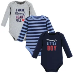 Hudson Baby Infant Boy Cotton Long-Sleeve Bodysuits, Mommys Little Boy -Hudson Baby Store GUEST d1ee9a2d 2a8d 4293 9077 5ad02fc1d2c3