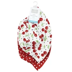 Hudson Baby Infant Girl Sun Protection Hat, Cherries Dot