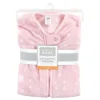 Hudson Baby Infant Girl Plush Sleeping Bag, Sack, Blanket, Long-Sleeve Night Sky