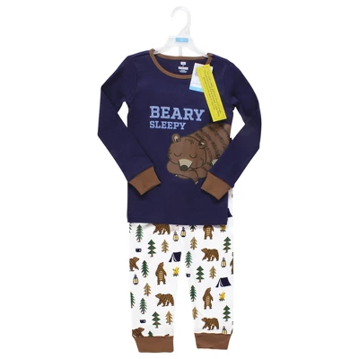 Hudson Baby Boy Cotton Pajama Set, Bear 1 Hudson Baby Boy Cotton Pajama Set, Bear