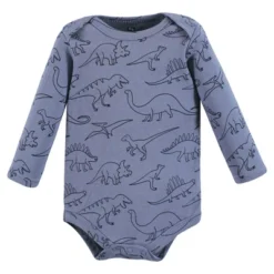 Hudson Baby Unisex Baby Cotton Long-Sleeve Bodysuits, Blue Green Dino -Hudson Baby Store GUEST da6d55a1 210e 4fb5 aacb 869d14a3cb94