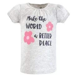 Hudson Baby Infant And Toddler Girl Short Sleeve T-Shirts, Be Kind -Hudson Baby Store GUEST dbaf1d10 54e8 44f6 a667 d36ffb6bfc46