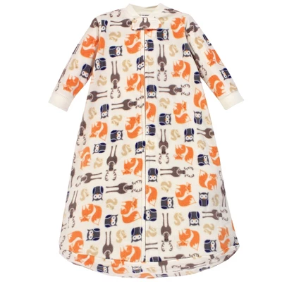 Hudson Baby Infant Boy Long-Sleeve Fleece Sleeping Bag, Forest, 0-9 Months 1 Hudson Baby Infant Boy Long-Sleeve Fleece Sleeping Bag, Forest, 0-9 Months