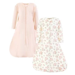 Hudson Baby Girls Thermal Long Sleeve Sleeping Bag 2pk, Soft Pink Sage Rose -Hudson Baby Store GUEST e6e2b017 7dae 484a a791 8ca22c2726f1