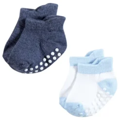 Hudson Baby Infant Boy Non-Skid No-Show Socks, Blue -Hudson Baby Store GUEST e78af70d eb32 4940 8152 cd4b5381ac65