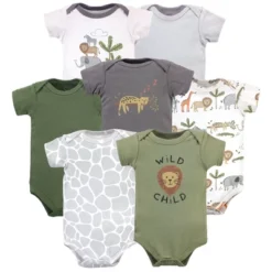 Hudson Baby Infant Boy Cotton Bodysuits, Safari Life -Hudson Baby Store GUEST e85b5710 956c 4dd4 adb8 77d894e71760