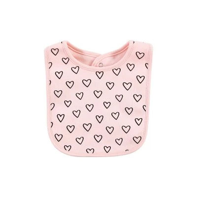 Hudson Baby Infant Girls Cotton Bib And Sock Set, Modern Rainbow, One Size 4 Hudson Baby Infant Girls Cotton Bib And Sock Set, Modern Rainbow, One Size - Image 4