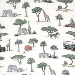 Hudson Baby Changing Pad Cover, Going On Safari, One Size