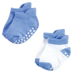 Hudson Baby Infant Boy Non-Skid No-Show Socks, Blue -Hudson Baby Store GUEST f15f93c0 dfb4 4e9e 986a f3dcfb38daec