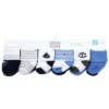 Hudson Baby Infant Boy Cotton Rich Newborn And Terry Socks, Nautical 12-Pack