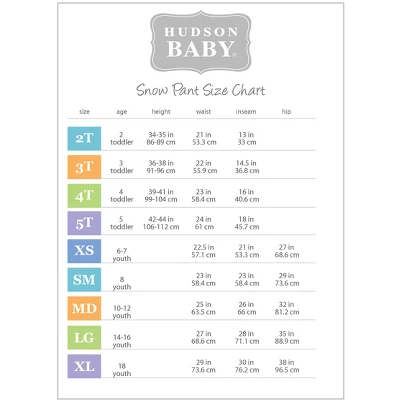 Hudson Baby Snow Pants, Fuchsia 3 Hudson Baby Snow Pants, Fuchsia - Image 3