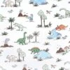 Hudson Baby Infant Boy Changing Pad Cover, Dinosaur Adventures, One Size