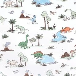 Hudson Baby Infant Boy Changing Pad Cover, Dinosaur Adventures, One Size