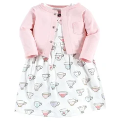 Hudson Baby Infant Girl Cotton Dress And Cardigan Set, Tea Party -Hudson Baby Store GUEST f804116f 988a 4b9b 9534 97fa7e151f59