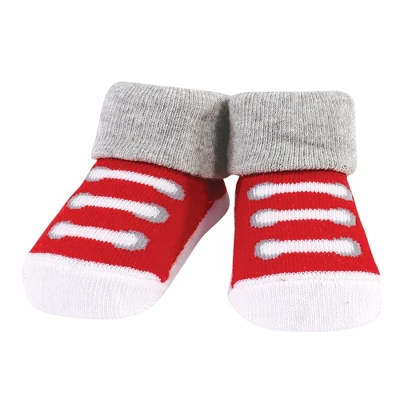 Hudson Baby Infant Boy Cotton Bib And Sock Set, Pizza, One Size 5 Hudson Baby Infant Boy Cotton Bib And Sock Set, Pizza, One Size - Image 5