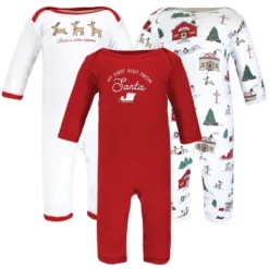 Hudson Baby Unisex Baby Cotton Coveralls, North Pole -Hudson Baby Store GUEST fae33f53 823c 4fcc 938f b24add5a84ce