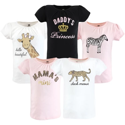 Hudson Baby Girl Short Sleeve T-Shirts, Leopard Mamas Mini 8 Hudson Baby Girl Short Sleeve T-Shirts, Leopard Mamas Mini - Image 8
