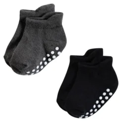 Hudson Baby Infant Boy Non-Skid No-Show Socks, Black White Stripes -Hudson Baby Store GUEST fc5a2c04 0331 46ce b55b 7c727c41f2f1