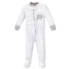 Hudson Baby Baby Fleece Zipper Sleep And Play 2pk, Elephants