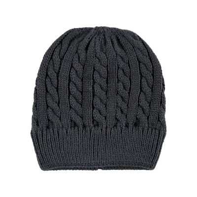 Hudson Baby Family Knitted Caps 3pk, Black Blue 3 Hudson Baby Family Knitted Caps 3pk, Black Blue - Image 3