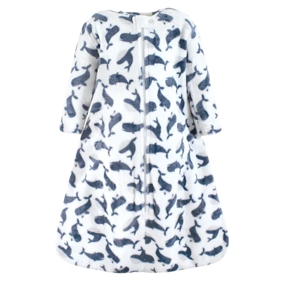 Hudson Baby Infant Boy Plush Sleeping Bag, Sack, Blanket, Long-Sleeve Whale 5 Hudson Baby Infant Boy Plush Sleeping Bag, Sack, Blanket, Long-Sleeve Whale - Image 5